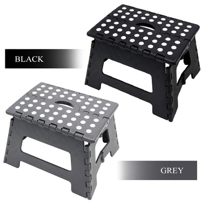 EAZY KIDS Foldable Step Stool - Black