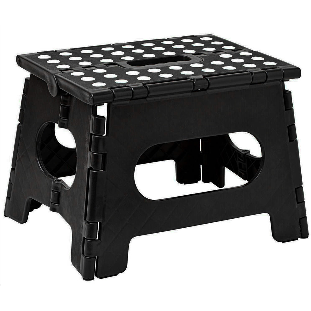 EAZY KIDS Foldable Step Stool - Black
