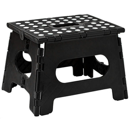 EAZY KIDS Foldable Step Stool - Black