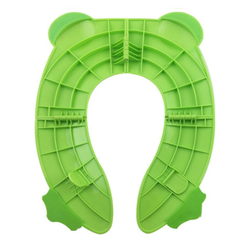 Eazy Kids Foldable Travel Potty with Carry Bag - Green