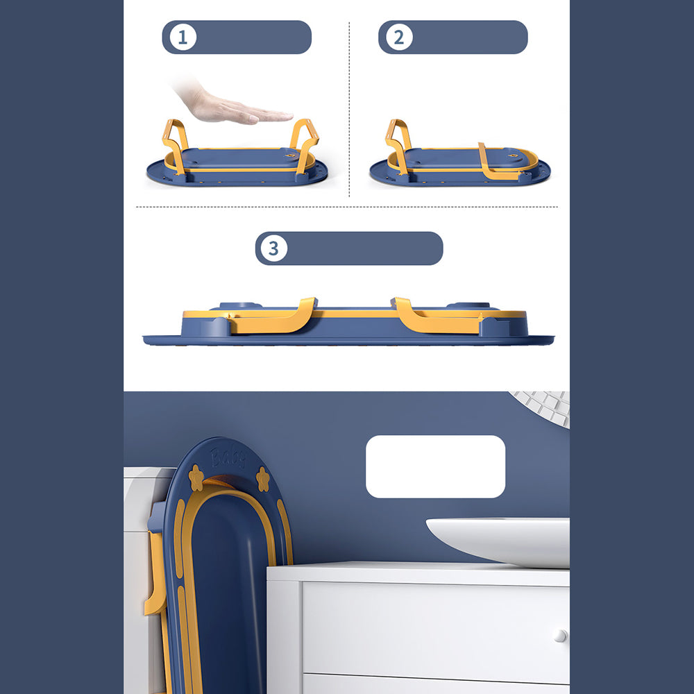 حوض استحمام قابل للطي من إيزي كيدز - أزرق