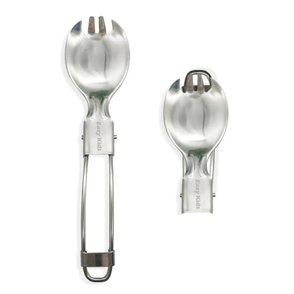 EAZY KIDS Folding Spork, Spoon and Fork Combo
