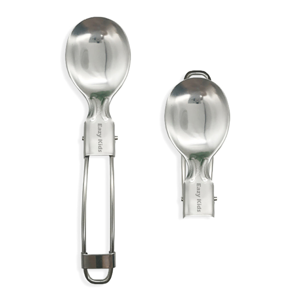 EAZY KIDS Folding Spork, Spoon and Fork Combo