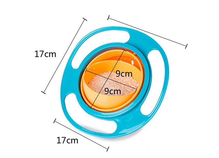 EAZY KIDS Gyro Bowl Blue