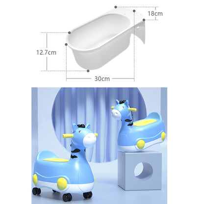 Eazy Kids Horse Potty Car - Blue