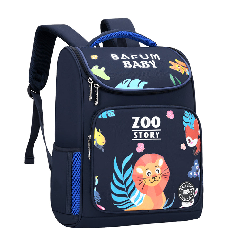 EAZY KIDS Leo School bag - Blue