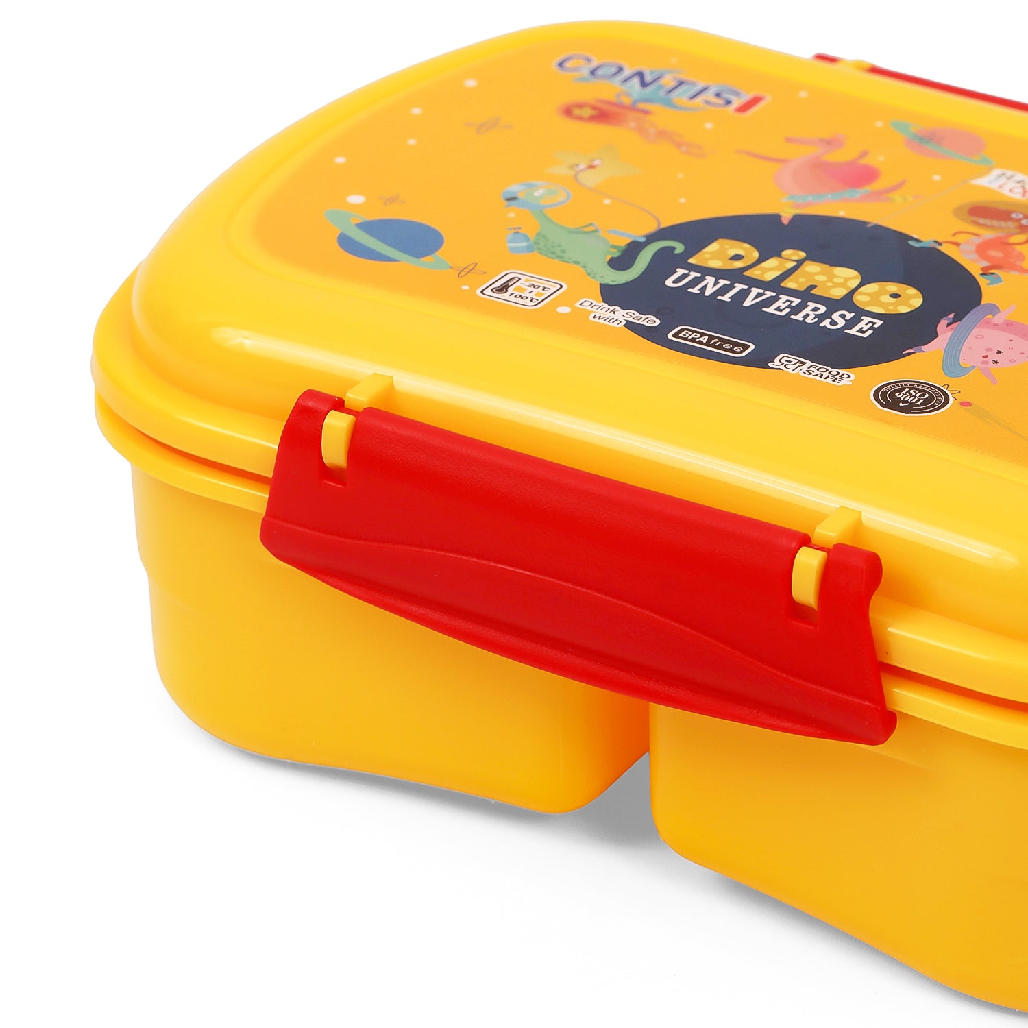 EAZY KIDS Lunch Box wt Bottle - Yellow