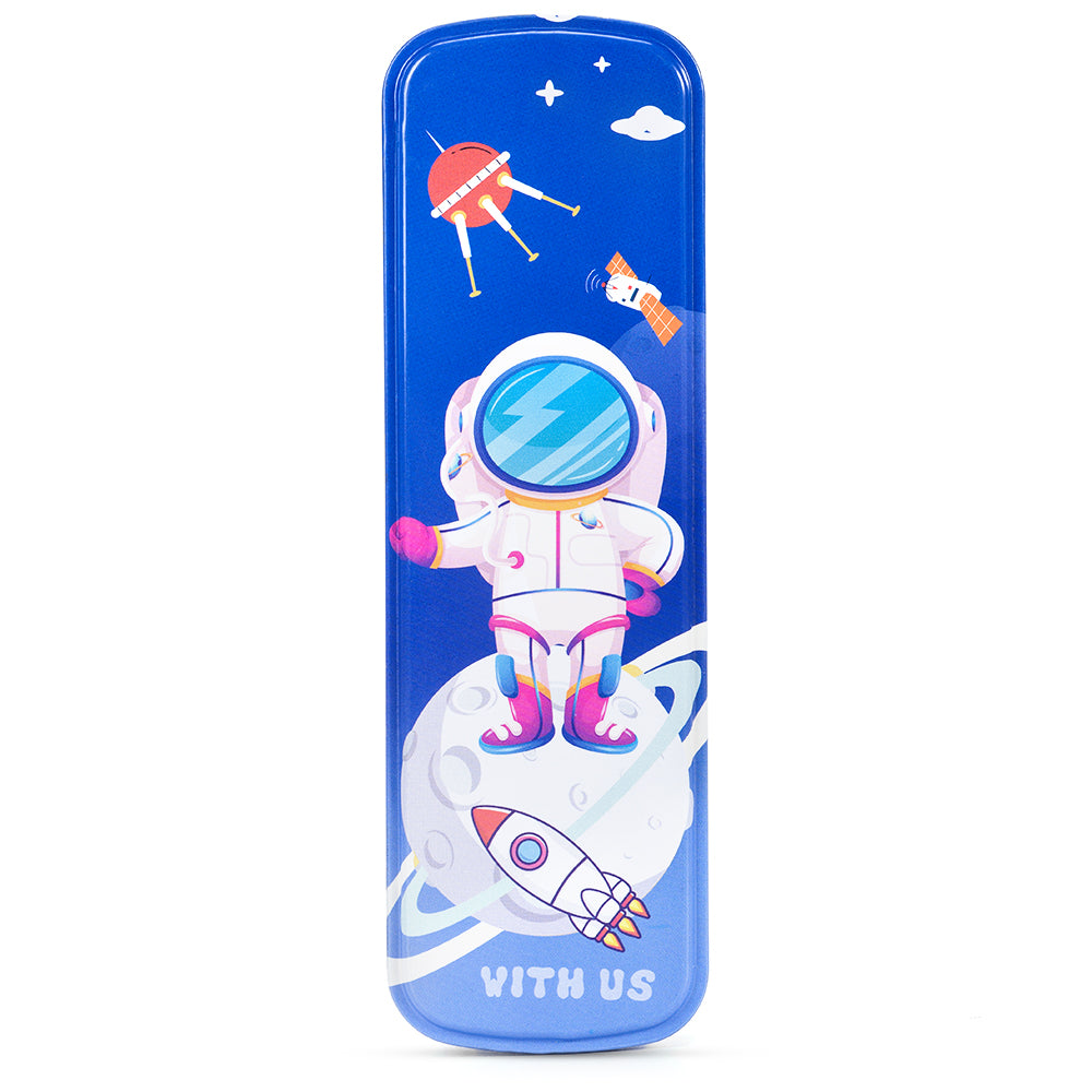 EAZY KIDS Pencil Box - Astronaut wt Satellite
