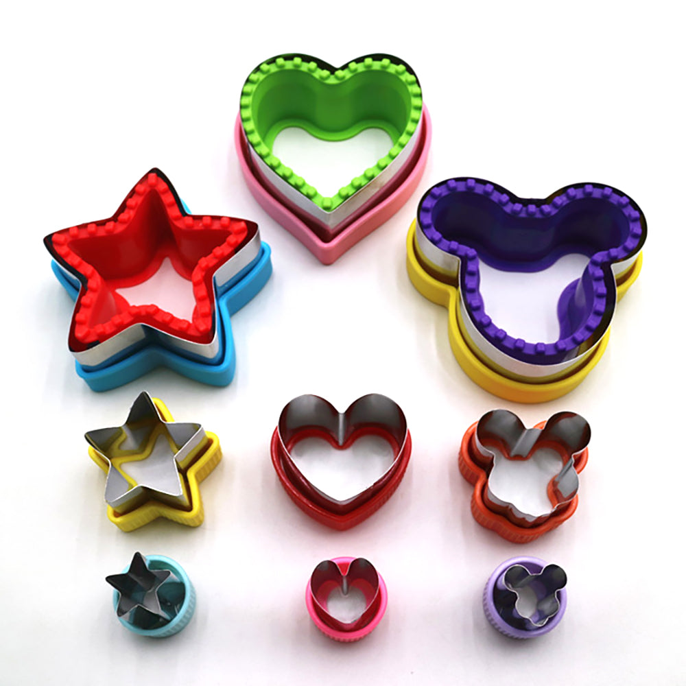 EAZY KIDS Sandwich & Cookies Cutter with Sealer Set