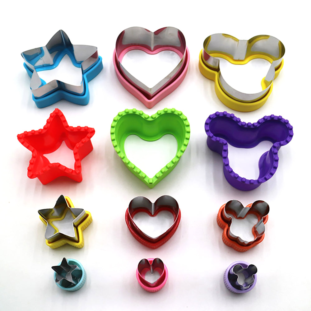 EAZY KIDS Sandwich & Cookies Cutter with Sealer Set