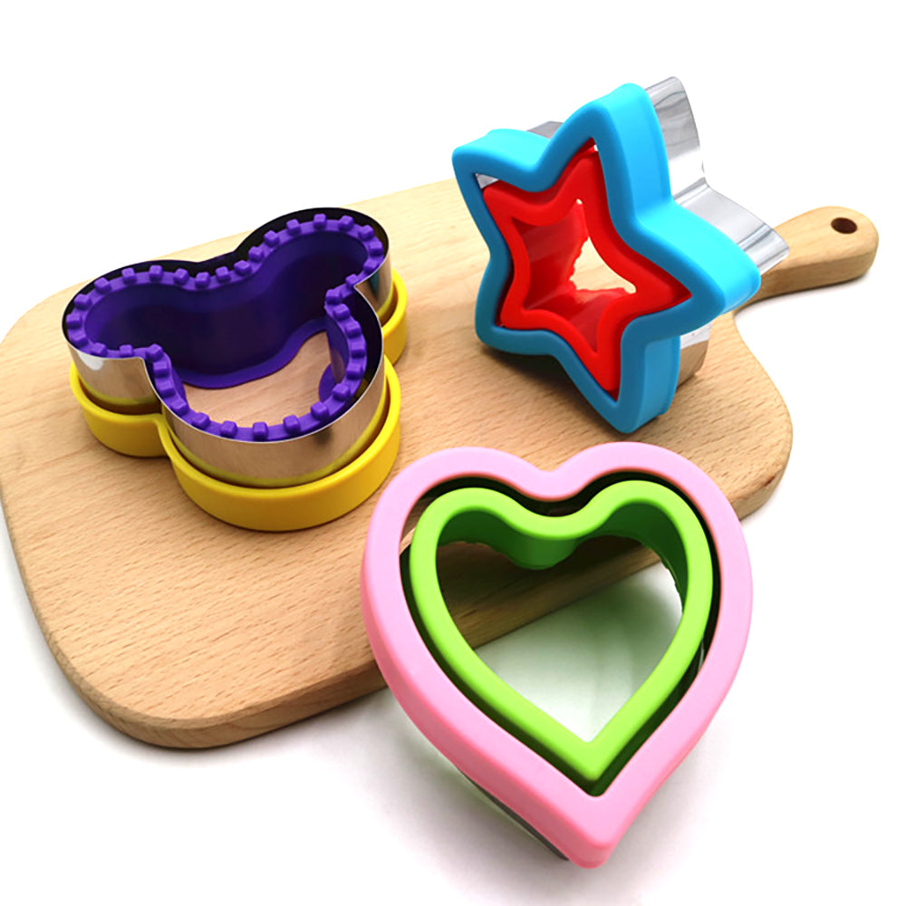 EAZY KIDS Sandwich & Cookies Cutter with Sealer Set