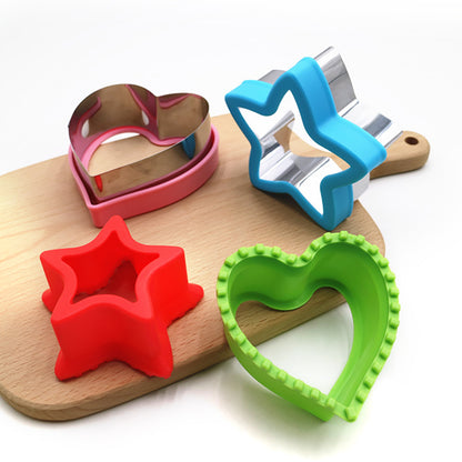 EAZY KIDS Sandwich & Cookies Cutter with Sealer Set