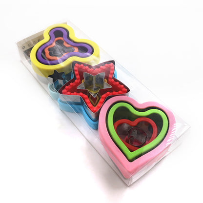EAZY KIDS Sandwich & Cookies Cutter with Sealer Set