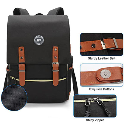 EAZY KIDS School Bag - Black