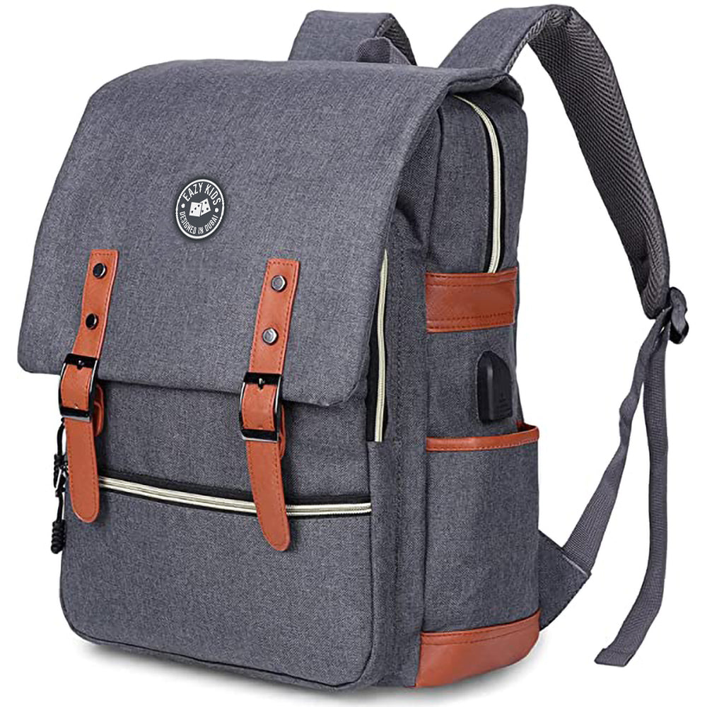 EAZY KIDS School Bag - Grey