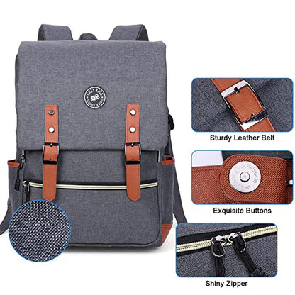 EAZY KIDS School Bag - Grey