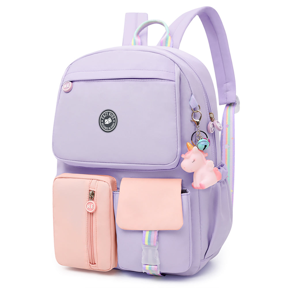 EAZY KIDS School Unicorn - Purple