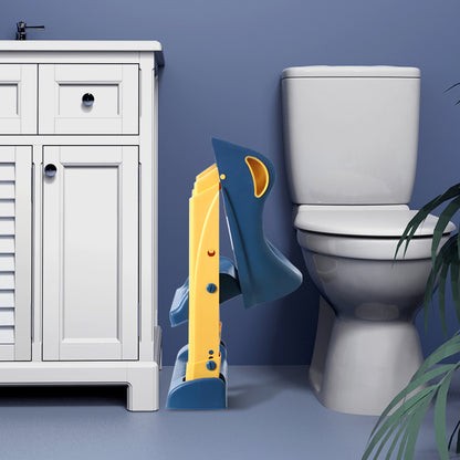 Eazy Kids Step Stool Foldable Potty Trainer Seat - Pink