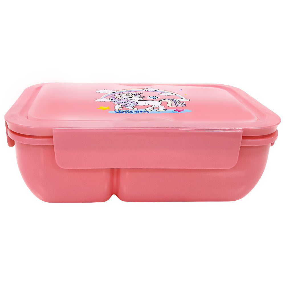 EAZY KIDS Unicorn Snack Box wt Spoon & Fork - Beauty