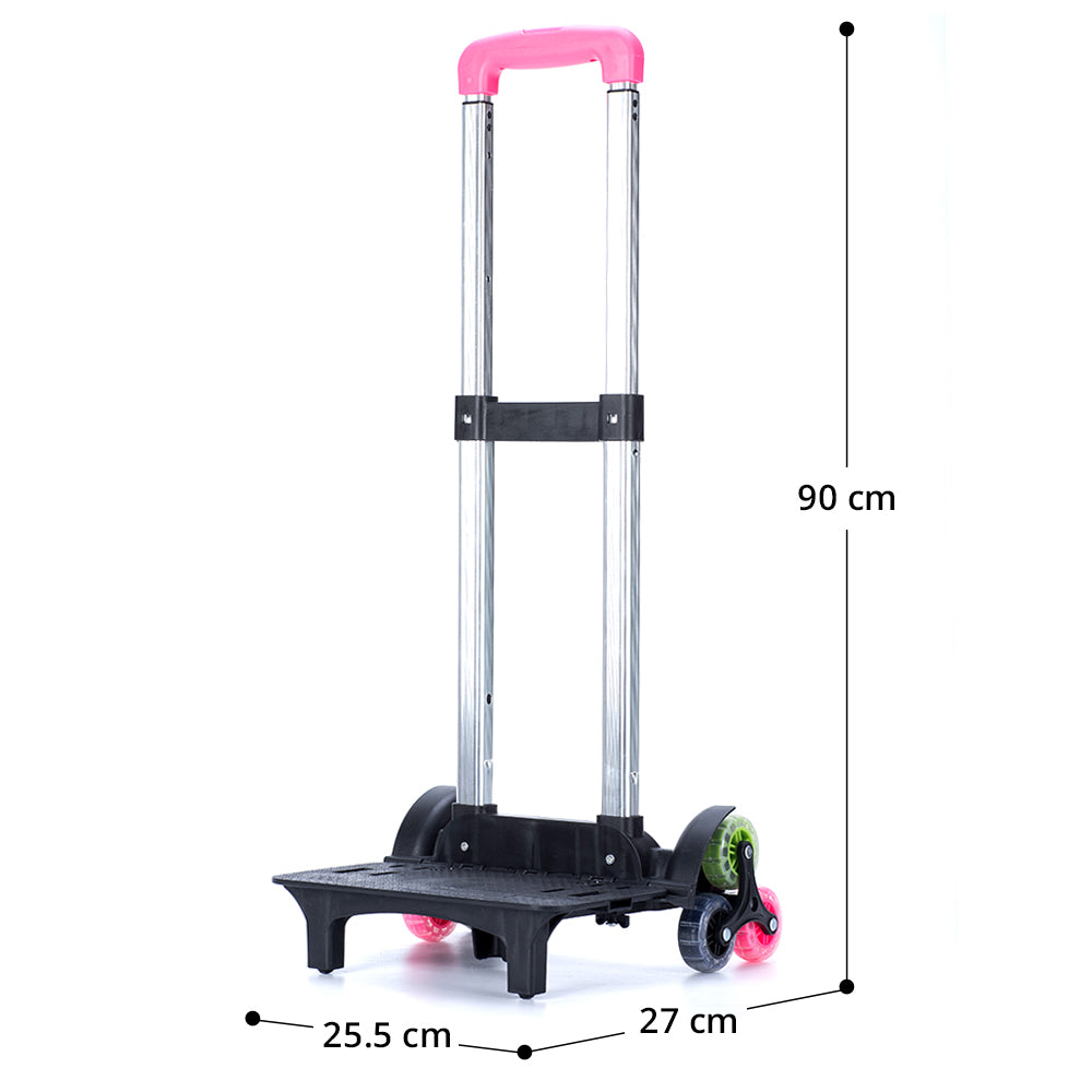EAZY KIDS Universal School Bag TROLLEY - Pink