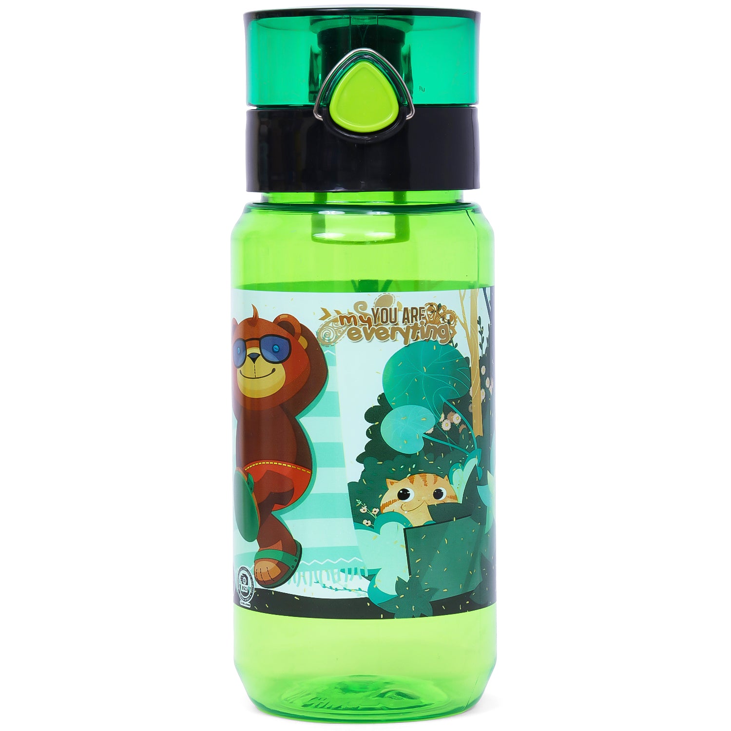 EAZY KIDS Water Bottle 500ml - Green
