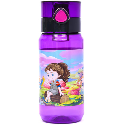 EAZY KIDS Water Bottle 500ml - Purple