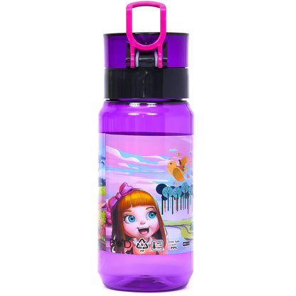 EAZY KIDS Water Bottle 500ml - Purple