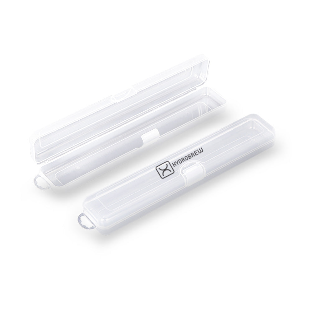 Hydrobrew 3-Piece Stainless Steel Cutlery Set with Storage Box – Spoon, Fork & Knife, Portable Travel Utensil Set