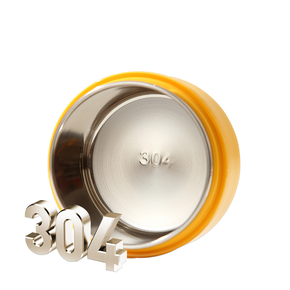 HYDROBREW Double Decker Stainless Steel Lunch Box w/Folding Spork - Sage and Amber