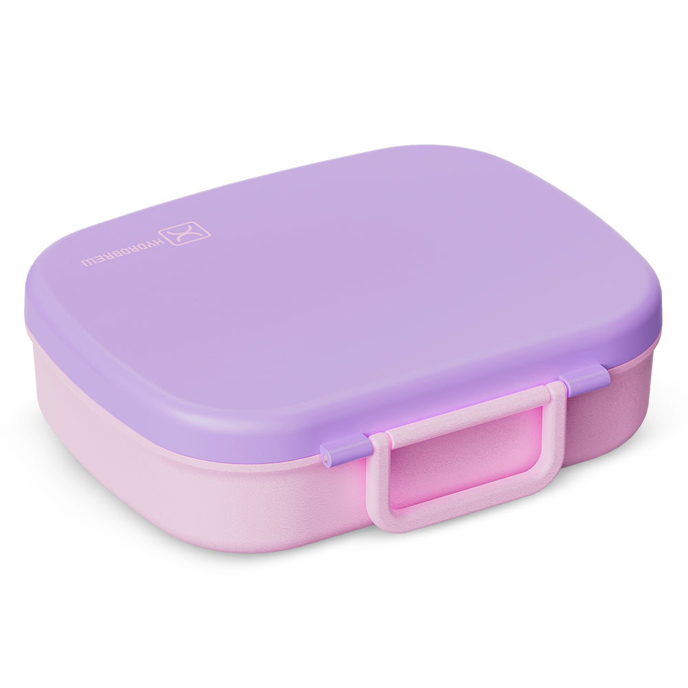 Hydrobrew Smart Serve Bento Lunch Box 1100 ml, 5 compartment- Lilac Blush