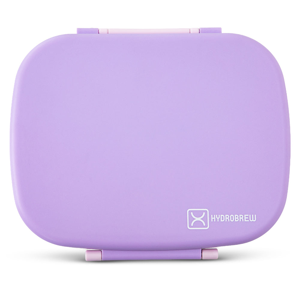 Hydrobrew Smart Serve Bento Lunch Box 1100 ml, 5 compartment- Lilac Blush