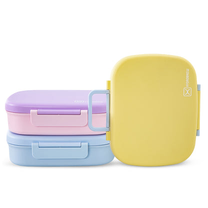 Hydrobrew Personalized Smart Serve Bento Lunch Box 1100 ml, 5 compartment - Sunny Sky