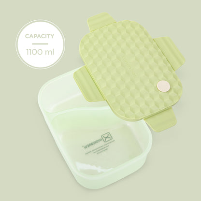 HYDROBREW Smart Serve Bento Lunch Box 1100ml - Sage Diamond