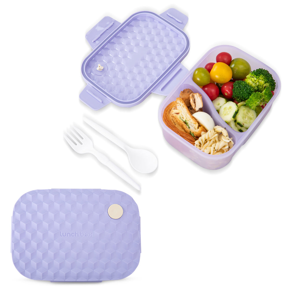 HYDROBREW Smart Serve Bento Lunch Box 1100ml - Lavender Diamond