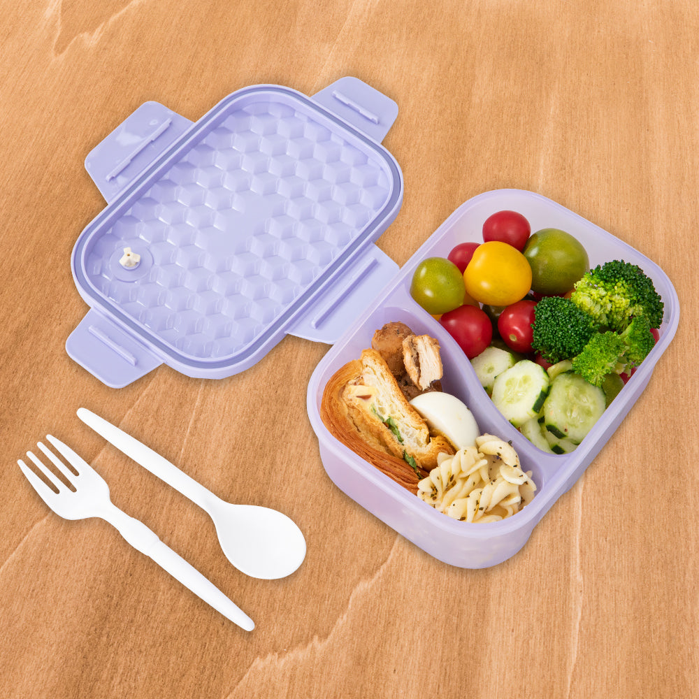 HYDROBREW Smart Serve Bento Lunch Box 1100ml - Lavender Diamond