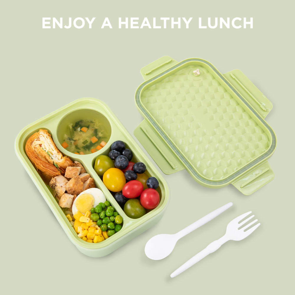 HYDROBREW Smart Serve Bento Lunch Box 980ml - Sage Diamond