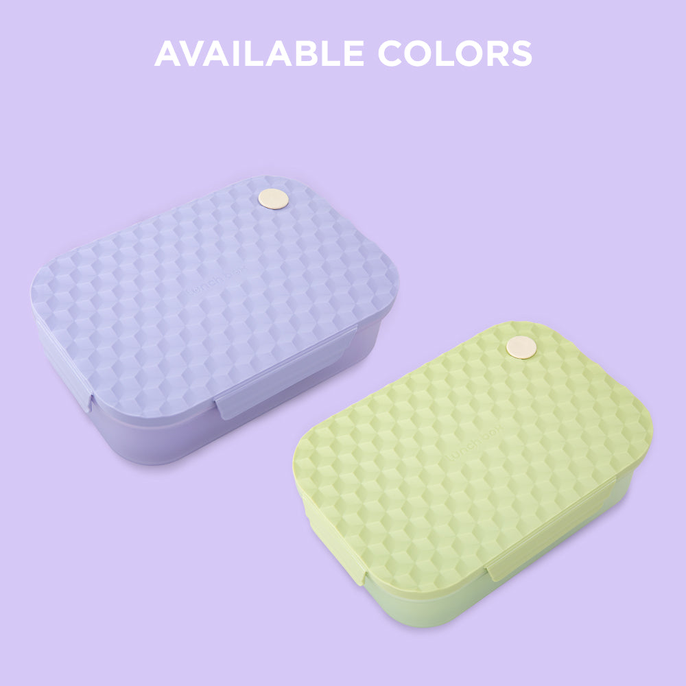 HYDROBREW Smart Serve Bento Lunch Box 980ml - Lavender Diamond