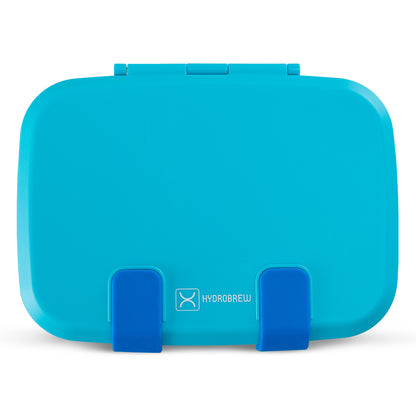 HYDROBREW Smart Serve Bento Lunch Box 847ml, Aqua Drift