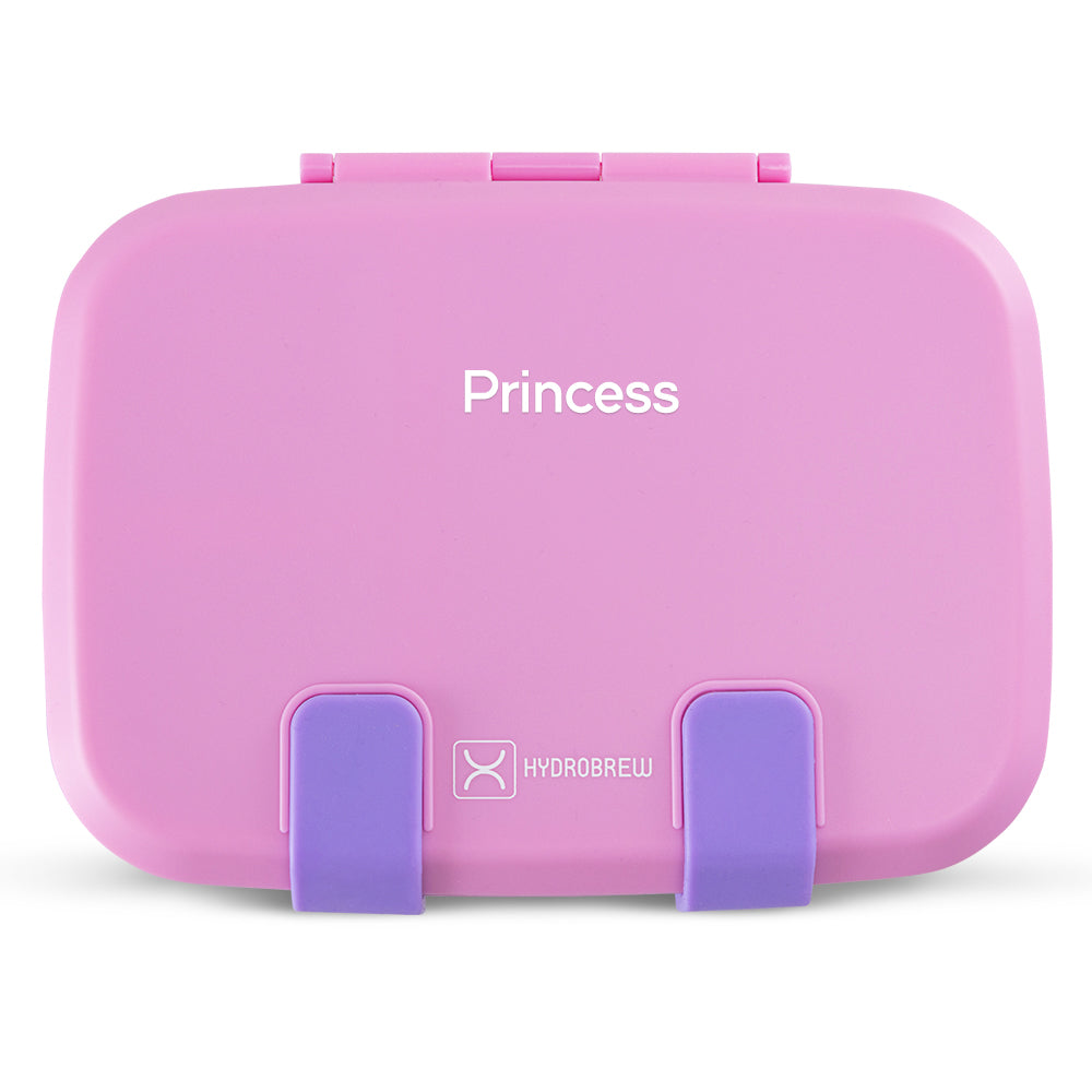 Hydrobrew Personalized Smart Serve Bento Lunch Box 847ml, Candy Lilac