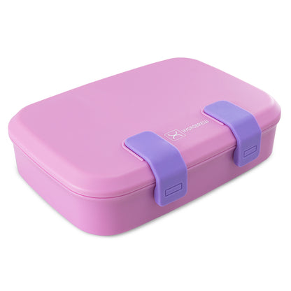 Hydrobrew Personalized Smart Serve Bento Lunch Box 847ml, Candy Lilac