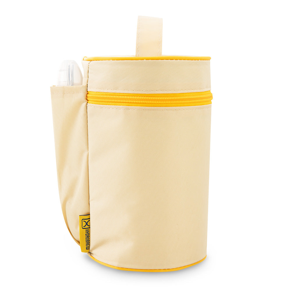 Hydrobrew Trio Deck Lunch Box with Cutlery - Opal Cream