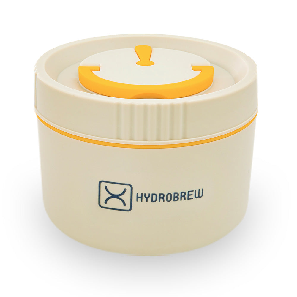 Hydrobrew Trio Deck Lunch Box with Cutlery - Opal Cream