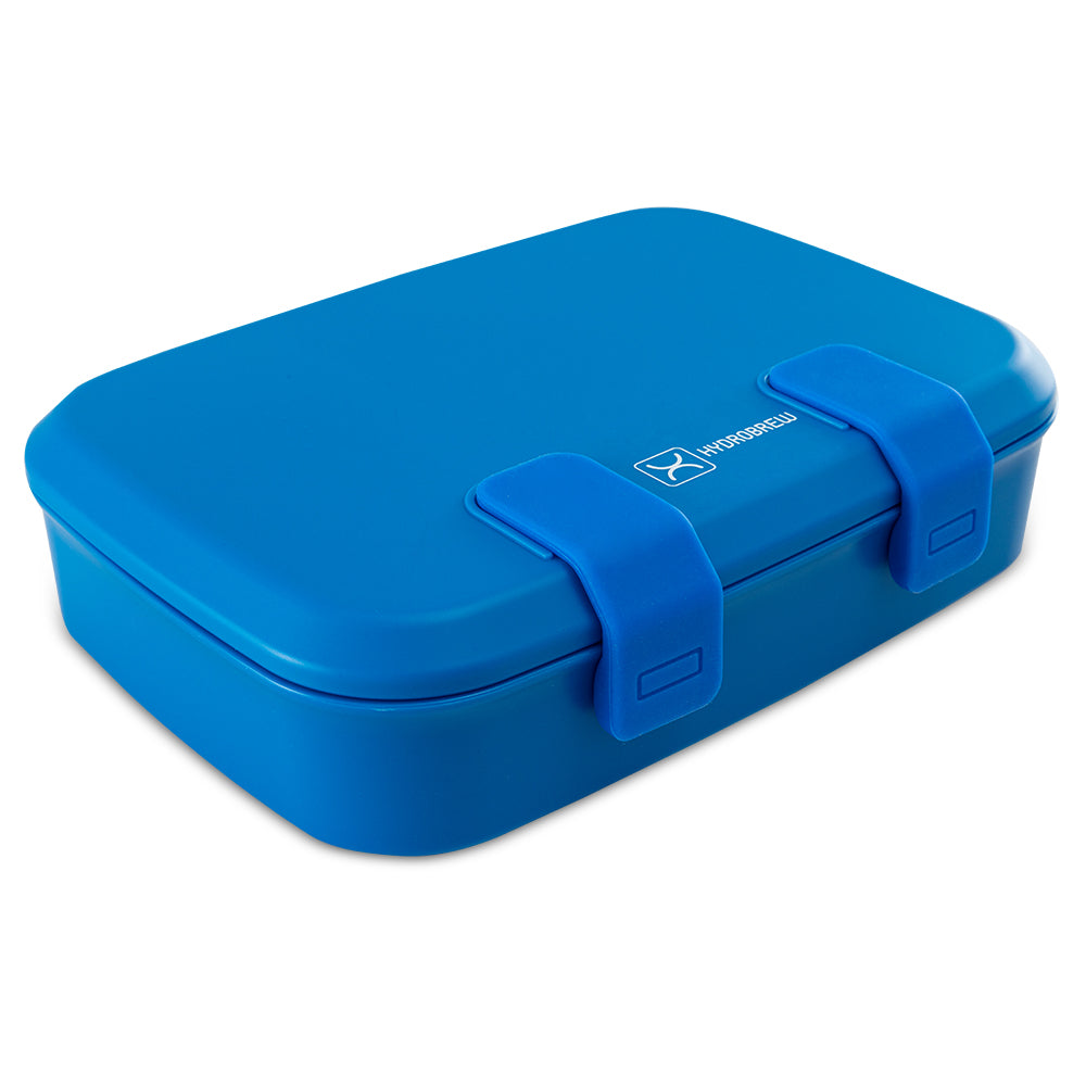 Hydrobrew Steel Core Bento Stainless Steel Lunch Box ‚Äì 839ml, 2 Compartment- Midnight Wave
