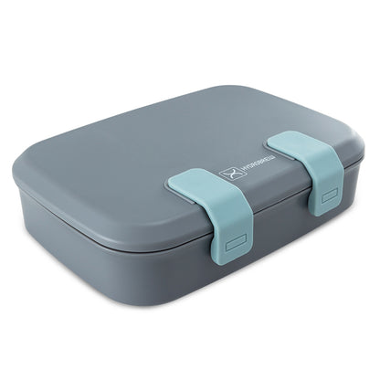 Hydrobrew Steel Core Bento Stainless Steel Lunch Box ‚Äì 839ml, 2 Compartment-Graphite