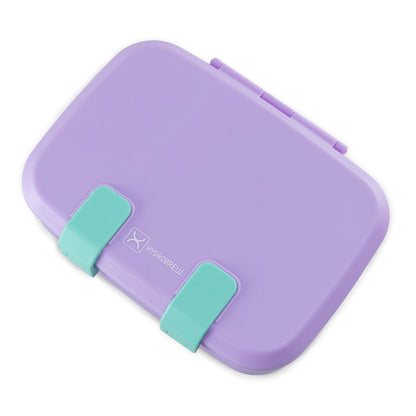 Hydrobrew Personalized Steel Core Bento Stainless Steel Lunch Box – 839ml, 2 Compartment-Orchid Mist