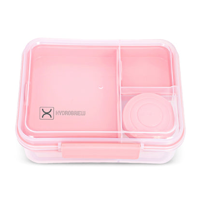 HYDROBREW 3/4/5 Convertible 1650ml Bento Lunch Box - Blush Pink