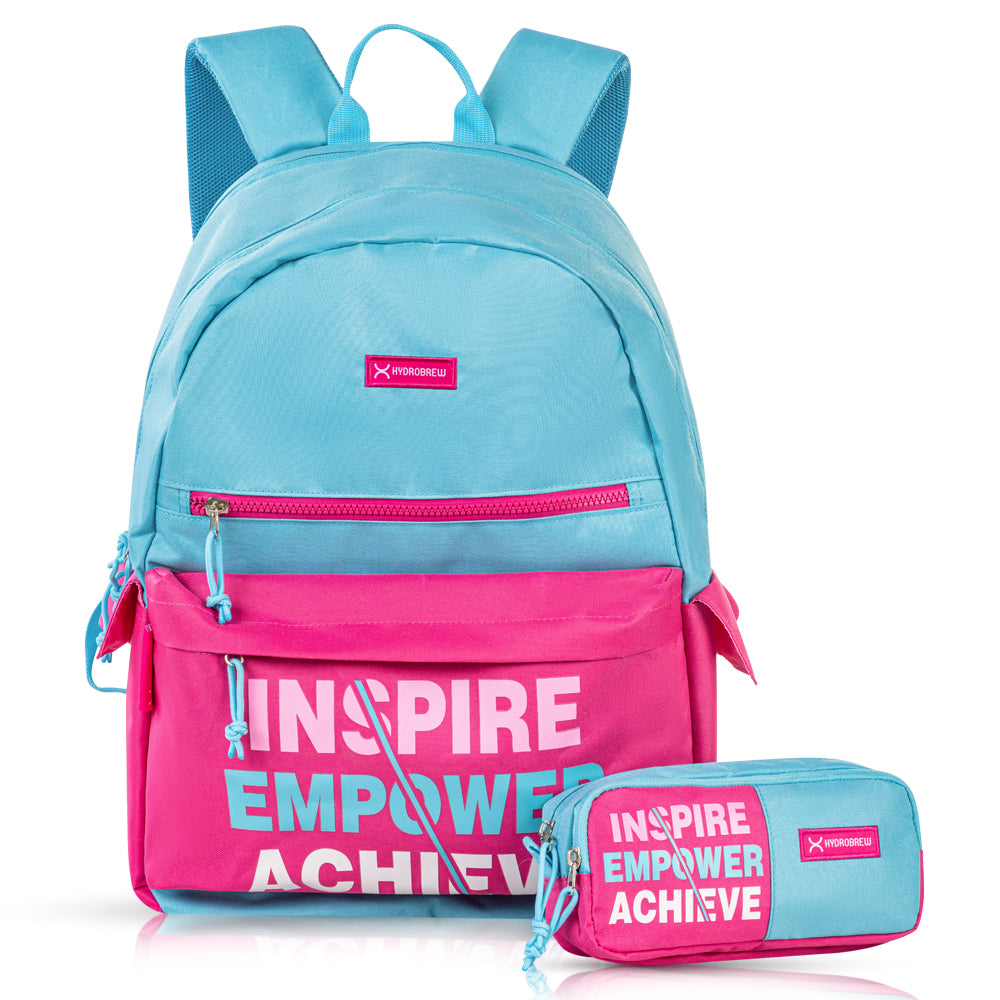 HYDROBREW 18 inch Backpack- Pink