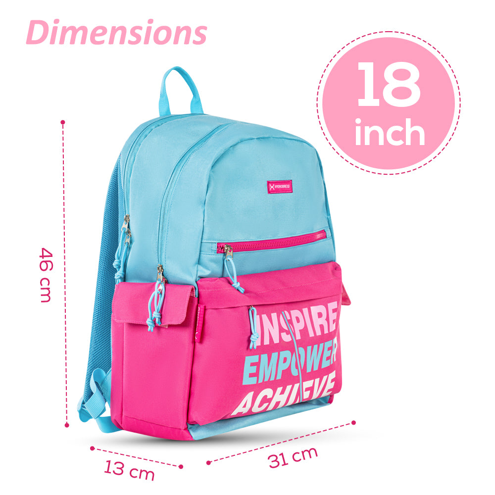 HYDROBREW 18 inch Backpack- Pink
