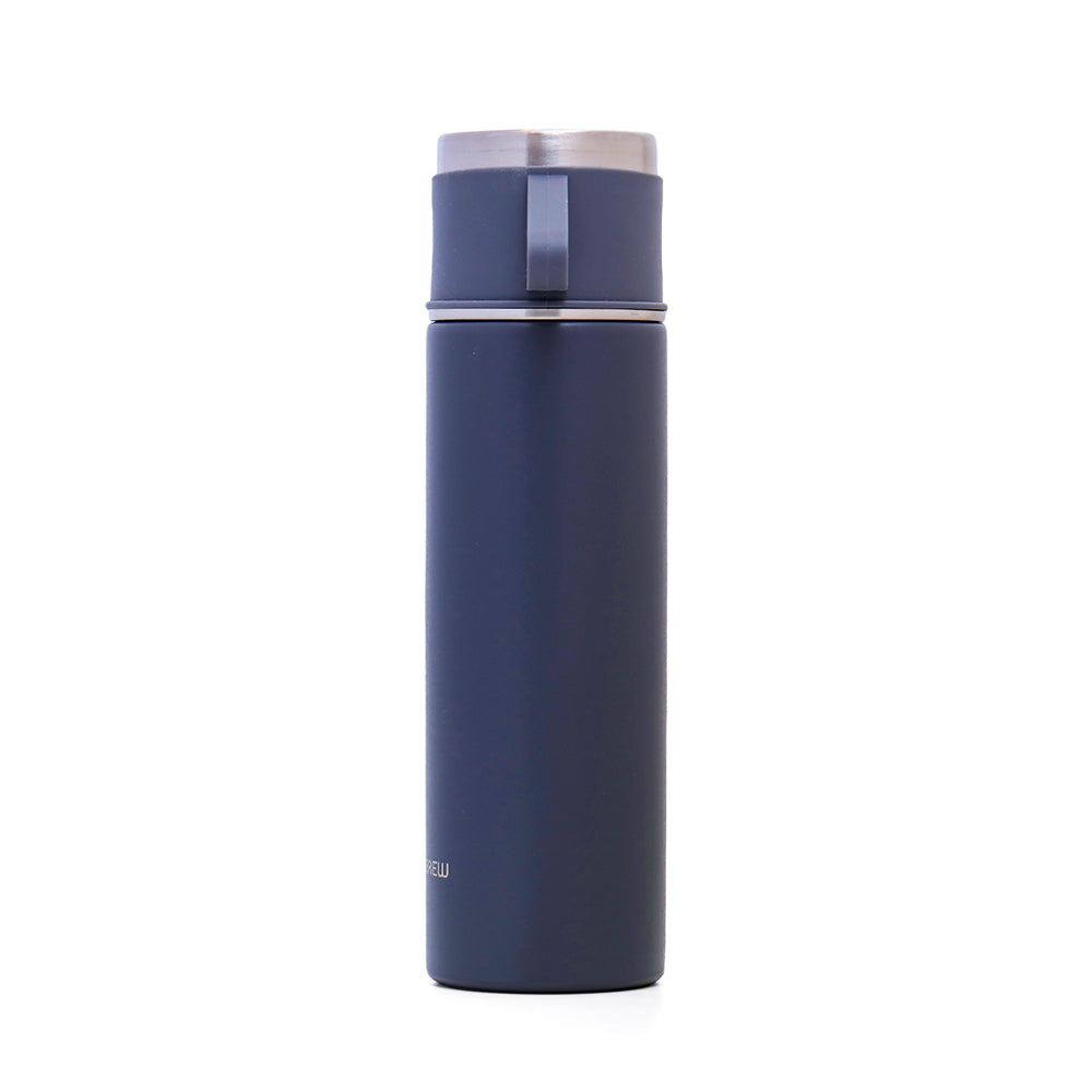 HYDROBREW Insulated 500ml Vacuum Flask w/2x 150ml Cup -Grey