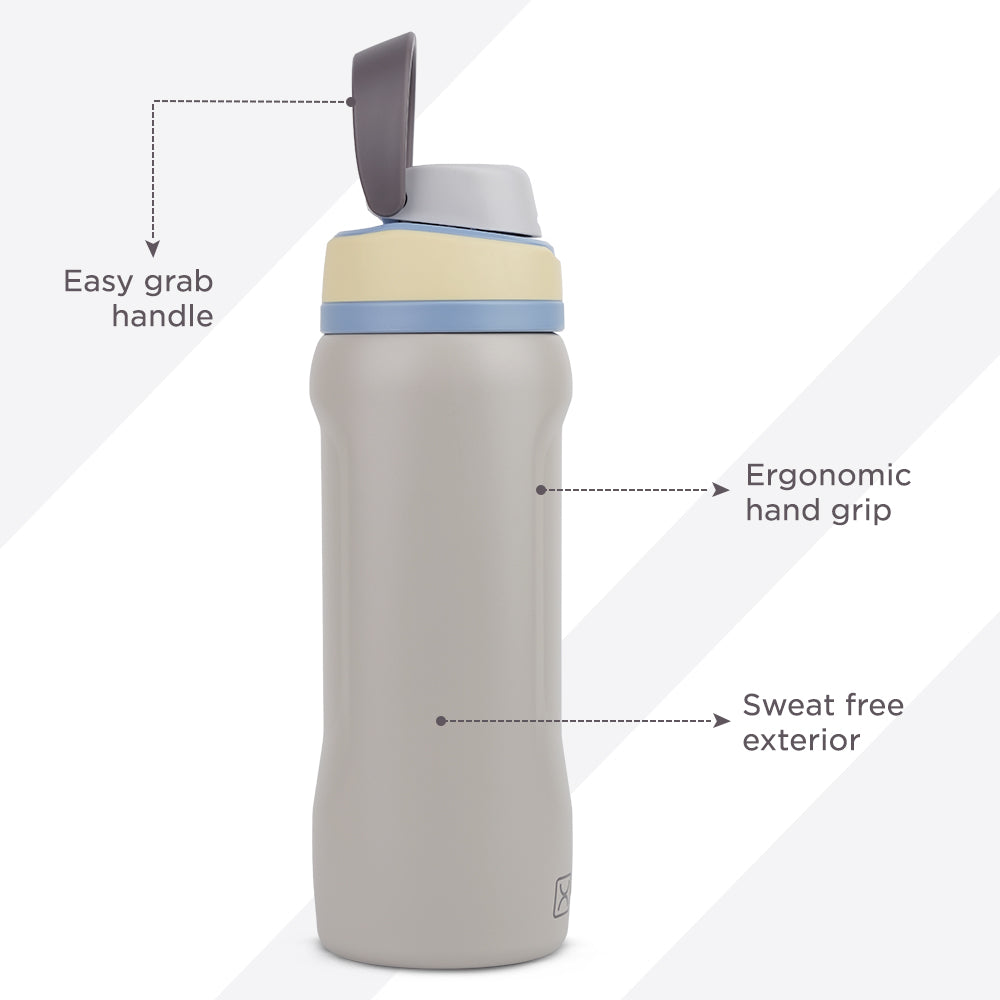 Hydrobrew Sip Switch Stainless Steel Water Bottle - Urban Stone